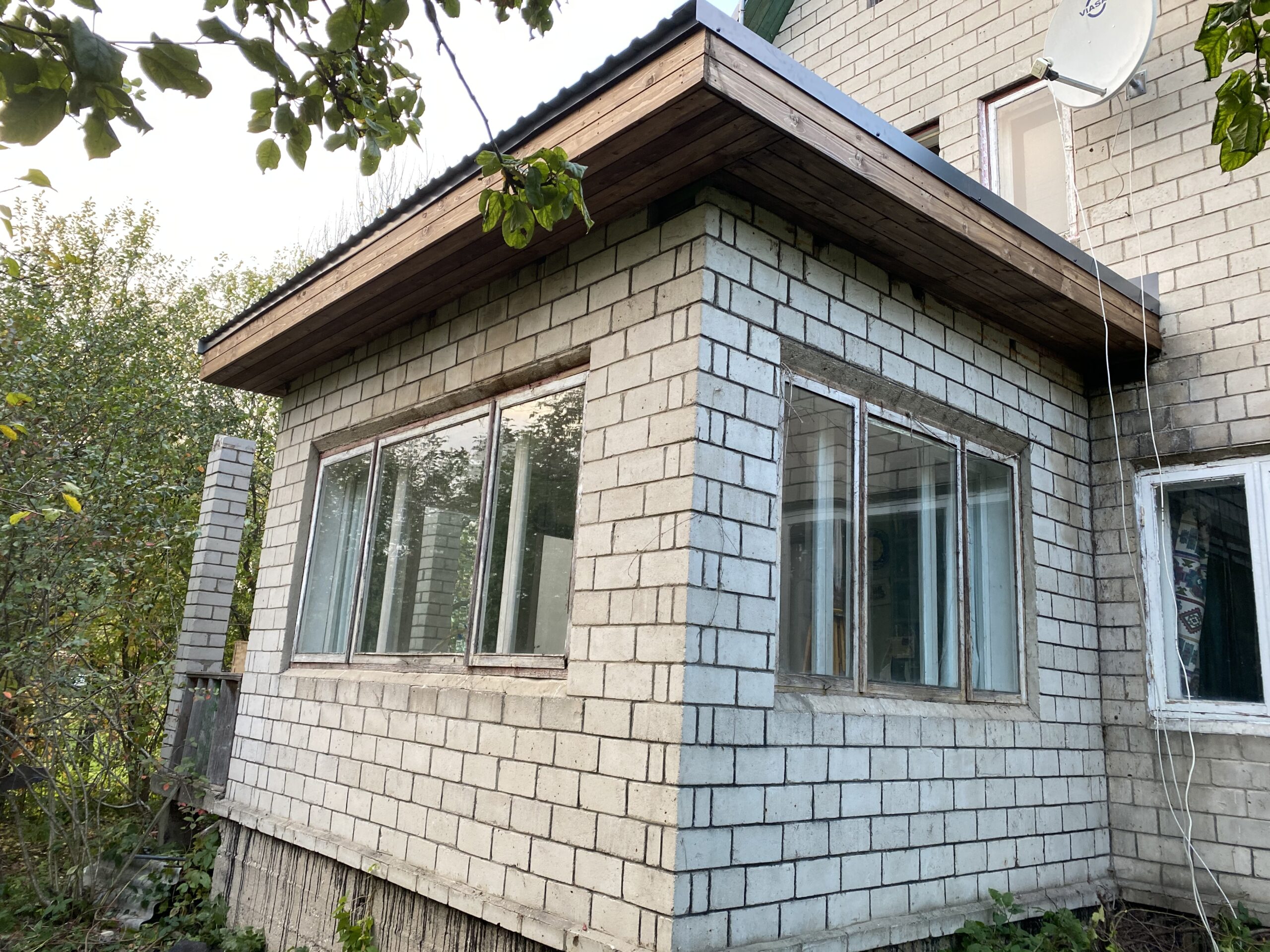 Uus katus koos uue tuulekastiga